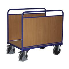 Seitenbügelwagen mit Holzwänden - Ladefläche: 540 x 1.060 mm - Traglast 500 kg