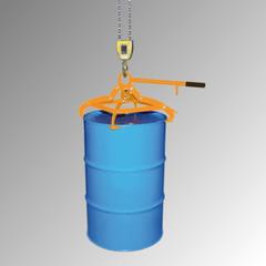 Fassgreifer - Traglast 350 kg - f. stehende 200-220 l Fässer - gelborange online kaufen - Verwendung 1