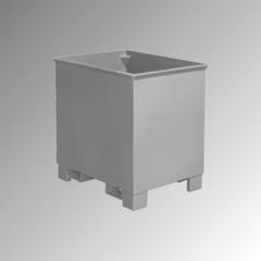 Vorschau: Container - 3-fach stapelbar - Volumen 300 l - Traglast 500 kg - 800 x 840 x 620 mm (HxBxT) - mausgrau online kaufen - Verwendung 1