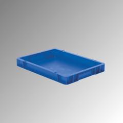 Vorschau: Eurobox - Eurokasten - Volumen 4,5 l - Boden und Wände geschlossen - 50 x 300 x 400 mm (HxBxT) - VE 4 Stk. - ROT (Beispielabbildung in blau) online kaufen - Verwendung 1