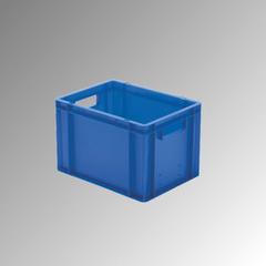Eurobox - Eurokasten - Volumen 24 l - Boden und Wände geschlossen - 270 x 300 x 400 mm (HxBxT) - VE 4 Stk. - GRAU  (Beispielabbildung in blau) online kaufen - Verwendung 1