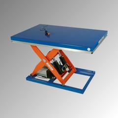 Kompakter Hubtisch - Traglast 2.000 kg - max. Höhe 1.020 mm - Größe 800 x 1.300 mm (BxT) - Hubzeit: 17 sec online kaufen - Verwendung 2