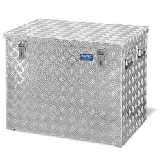 Vorschau: Riffelblech Aluminiumbox - Aluminiumbehälter - Transportbehälter - Griffe und Verschlüsse aus Edelstahl - 234 l Vol. - 645 x 772 x 525 mm (HxBxT) online kaufen - Verwendung 1