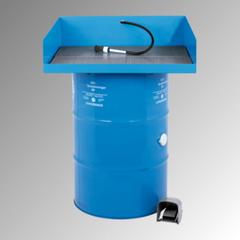 Vorschau: Teilereiniger - Teilewaschgerät - 1 x 200 l Fass Purgasol - Traglast 80 kg - Arbeitshöhe 920 mm online kaufen - Verwendung 1