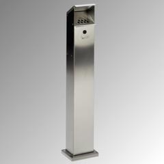 Vorschau: Standascher - (HxBxT) 1.150x180x150 mm - Volumen 2 l - Farbe Edelstahl online kaufen - Verwendung 1