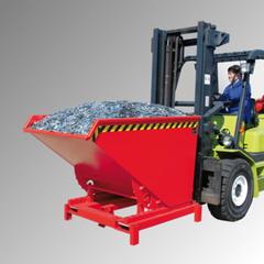 Vorschau: Schwerlast-Kipper - 4.000 kg - 2.100 l - automatische Entriegelung - orange online kaufen - Verwendung 1