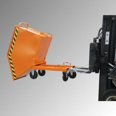 Vorschau: Schwerlast-Kipper - 4.000 kg - 2.100 l - automatische Entriegelung - orange online kaufen - Verwendung 2