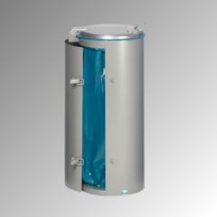 Vorschau: Abfallbehälter - verschließbare Tür (DxH) 450x900 mm - Inh. 120 l - Farbe grün online kaufen - Verwendung 2