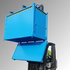 Vorschau: Klappbodenbehälter - 500 l Volumen - 1.000 kg - kranbar - verzinkt online kaufen - Verwendung 1
