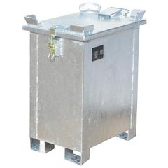 Lithium-Ionen-Lagerbehälter 30 Liter,
verzinkt BxTxH 600x400x750 mm