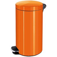 Vorschau: Tretabfallsammler, Volumen 30 Liter, Durchm.xH 300x650 mm, mit Inneneimer, orange online kaufen - Verwendung 1