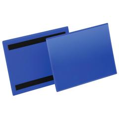 Magnetische Kennzeichnungstasche, blau,
BxH 150x67 mm, VE 50 Stück