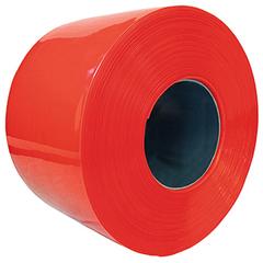 Lamelle für Streifenvorhang, rot, 200x2 mm, inkl. Aufhänger (Bestellung 1 mtr = 1 Stück)