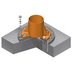 VerbundAnker-System für Säulenschwenkkran Schwenkbereich 270 Grad, Traglast 125 kg, Ausladung 4000 mm online kaufen - Verwendung 2