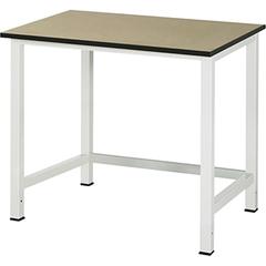 Vorschau: Werktisch, Grundtisch, Unterbau 45x45 mm, Platte MDF, BxTxH 1000x800x825 mm, RAL 7035 online kaufen - Verwendung 1