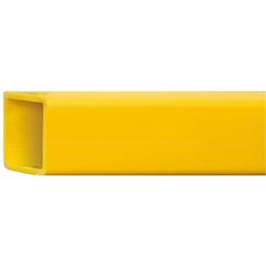 Querbalken f. Ecken, 74x52 mm,
Stärke 5 mm, Länge 2300 mm, gelb