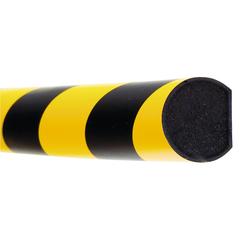 Schutzprofil, Kreis, 40x32 mm,
gelb/schwarz, magnetisch, Länge 1000 mm