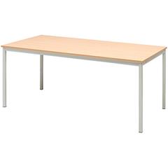 Tisch, BxTxH 1600x800x720 mm, Vierkantrohrgestell RAL 7035 lichtgrau, Tischplatte melaminharzbeschichtet buche online kaufen - Verwendung 1
