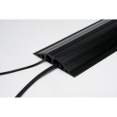 Industrie-Kabelbrücke, LxBxH 1500x200x35 mm, Kunststoff, 2 Kammern 1 Zoll, Farbe schwarz online kaufen - Verwendung 2
