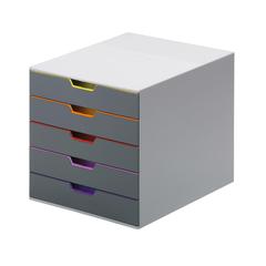 Schubladenboxen geschl., 10 Schubladen,
B280xH292xT356 mm, mehrfarbig