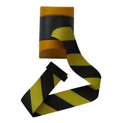 Vorschau: Wandkassette mit Rollgurt, Wandfixierung inkl. Wandanschluss, Gehäuse Kunststoff Gelb, Gurt 4,60 m, gelb/schwarz online kaufen - Verwendung 1