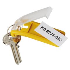 Schlüsselanhänger, CLIP-Mechanismus, Beutel mit 6 Anhängern, Farbe rot, MINDESTABNAHME 3 VE online kaufen - Verwendung 2