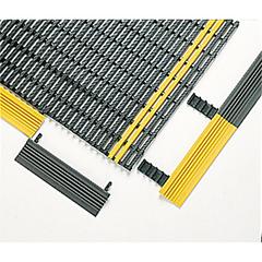 Industriematte, Rollenware schwarz/gelb, Breite 900 mm, Länge 10 m