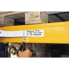 Magnetisches Beschriftungsband, gelb, Bandhöhe 50 mm, Rollenlänge 10 m online kaufen - Verwendung 2