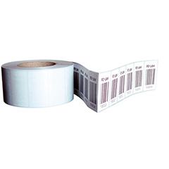 Etiketten, weiß, unbedruckt, Etikettengröße BxH 106x35 mm, 2000 Stück auf Rolle