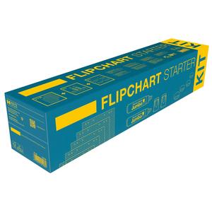 Flipchart-Starterset, Inhalt: Flipchartpapier, Flipchartmarker, Magnete
